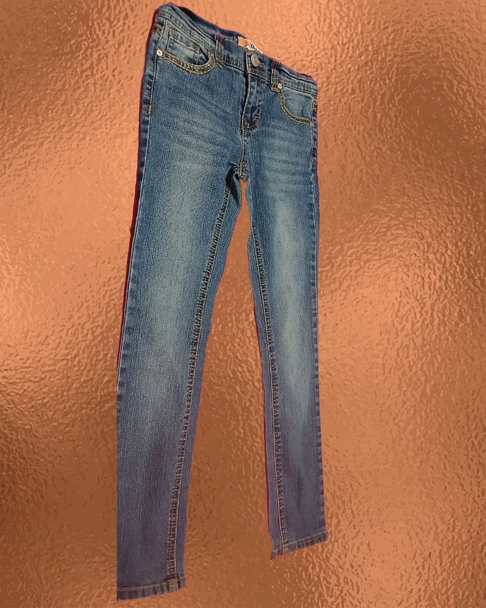 Vintage Girls Mid Rise Bootcut Yaso Butterfly Jeans Size 10
